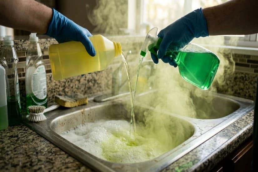 Çamaşır Suyu İle Kireç Çözücü Karışırsa Ne Olur?