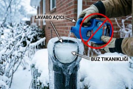 Lavabo Açıcı Donmuş Gideri Açar Mı?