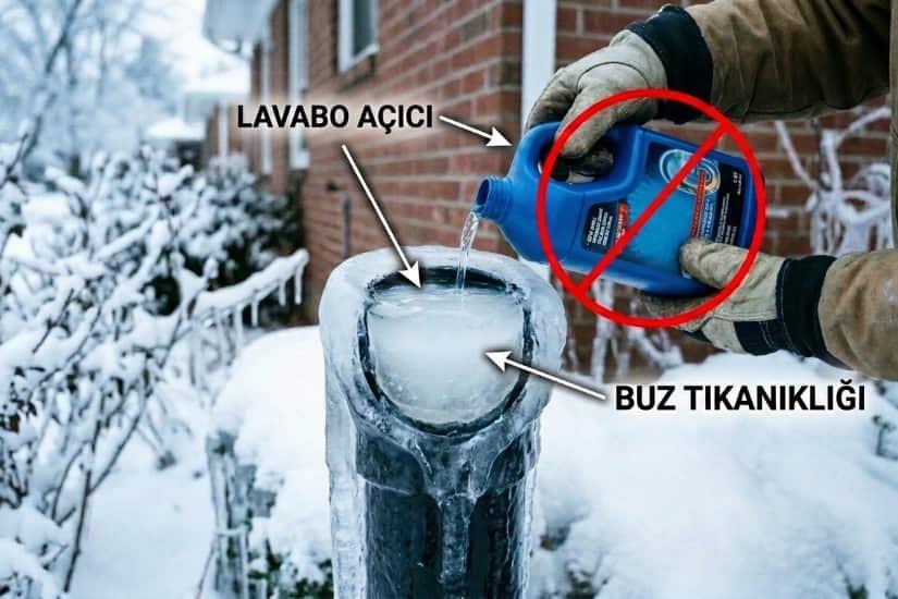 Lavabo Açıcı Donmuş Gideri Açar Mı?