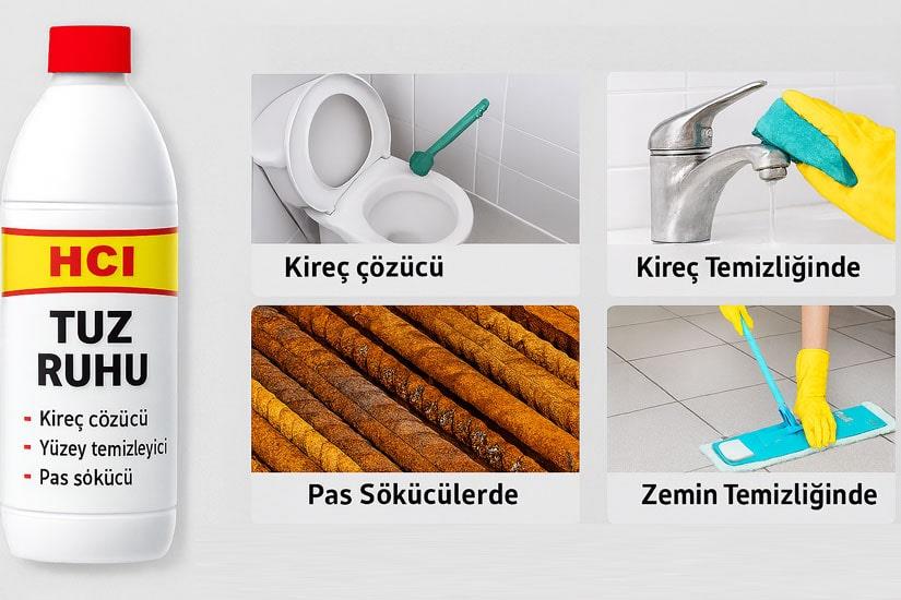 Tuz Ruhu Nerelerde Kullanılır?