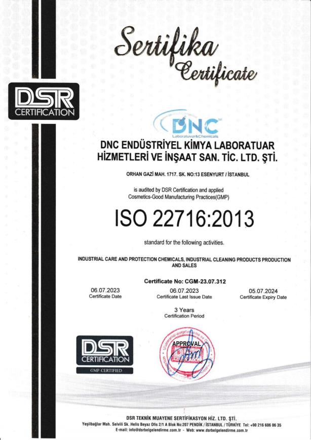 	ISO 22716:2013 EN