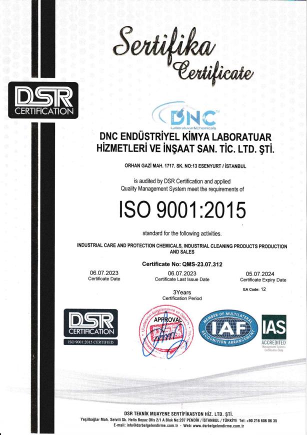 	ISO 9001:2015 EN